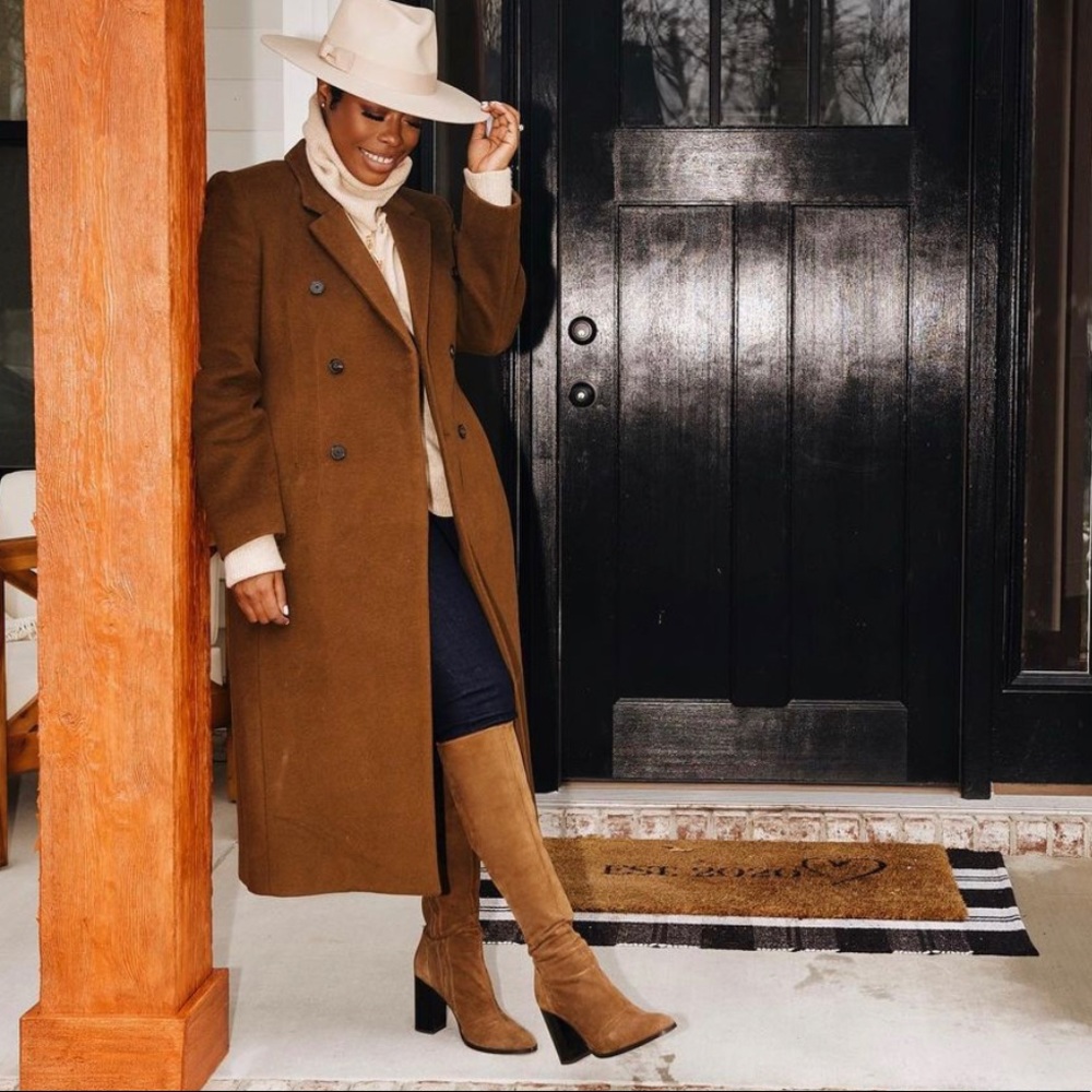 Zara Tall leather suede boot